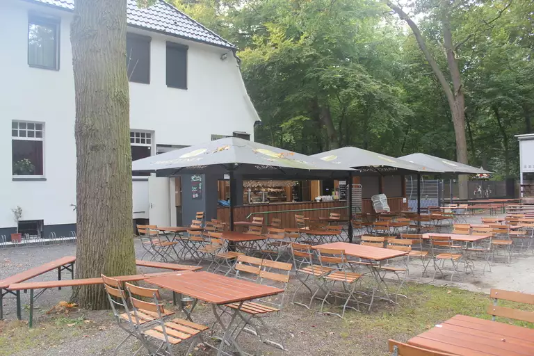 Bild von unserem Biergarten
